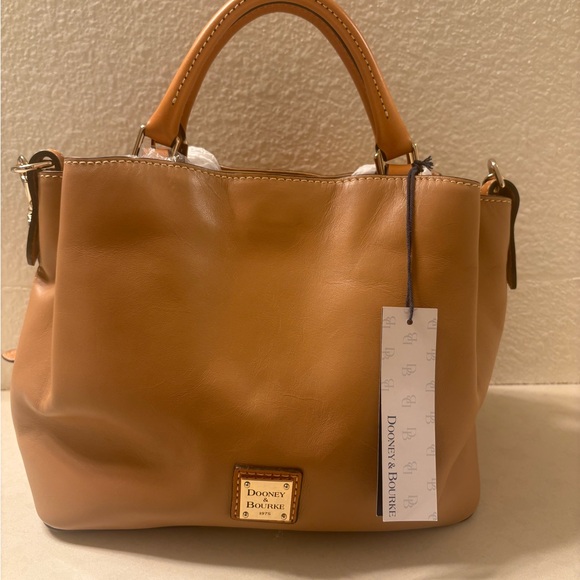 Dooney & Bourke Handbags - Dooney & Bourke Smooth Leather Satchel